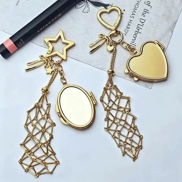 lip-gloss-bag-charm_-_Gold_Oval_Mirror