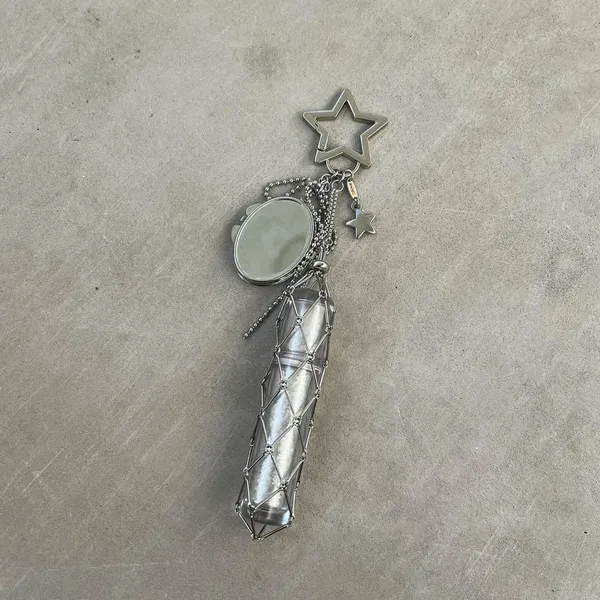 lip-gloss-bag-charm_-_Silver_Oval_Mirror