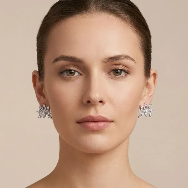 White_Brass_Aura_Studs_For_Women