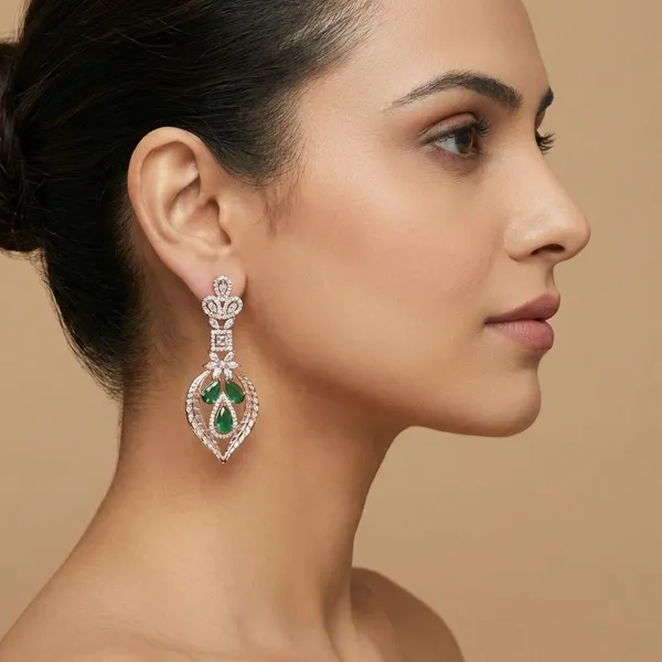 Multicolor_Brass_Ivy_Danglers_For_Women