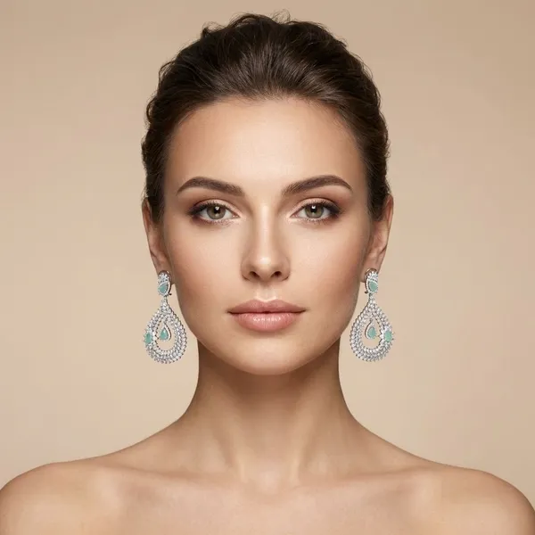 Silver_Brass_Moonlit_Teardrops_For_Women