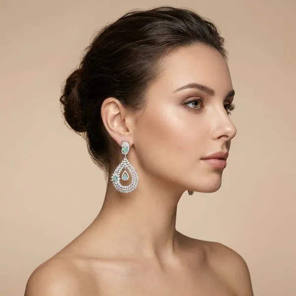 Silver_Brass_Moonlit_Teardrops_For_Women