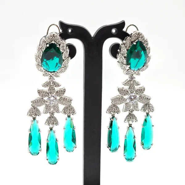 Multicolor_Brass_Fleur_Danglers_For_Women