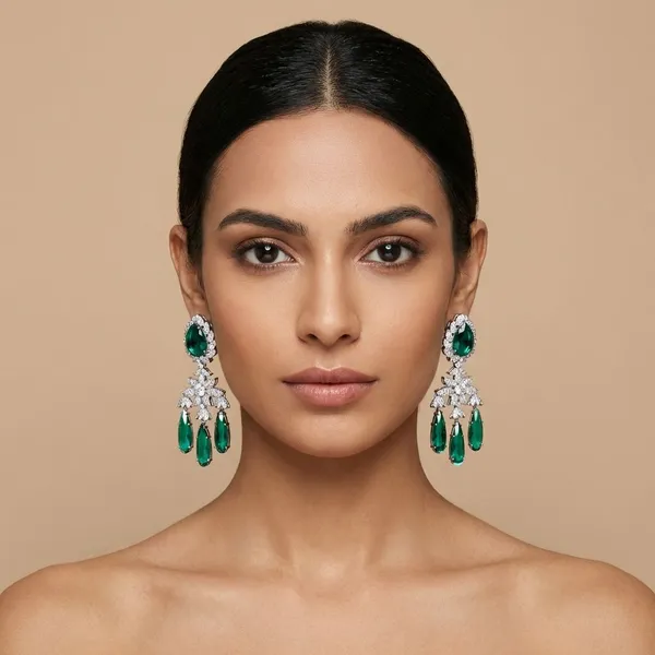 Multicolor_Brass_Fleur_Danglers_For_Women