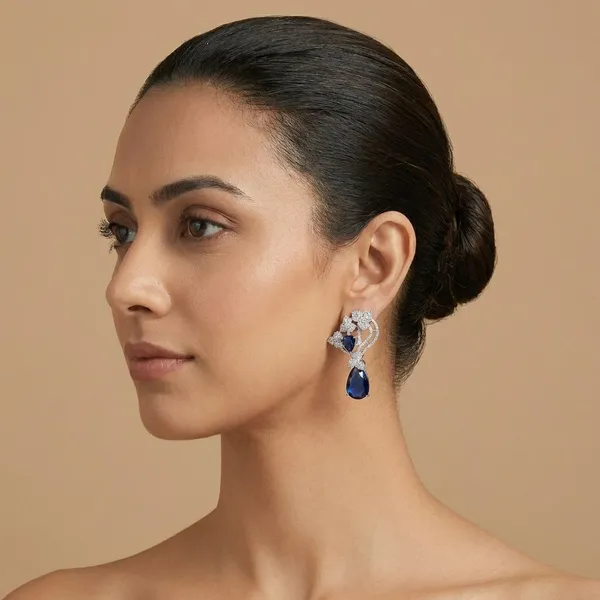 Blue_Brass_Stellar_Drops_For_Women