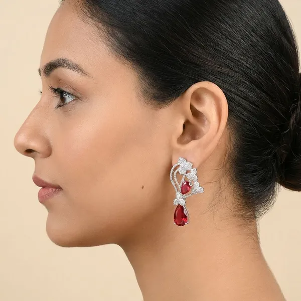Red_Brass_Stellar_Drops_For_Women