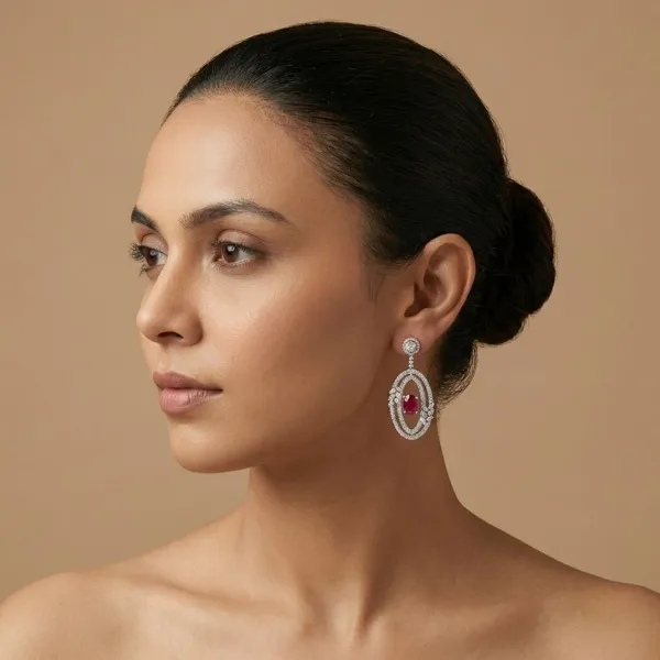 Pink_Multicolor_Brass_Twilight_Trail_Drops_Ruby_For_Women