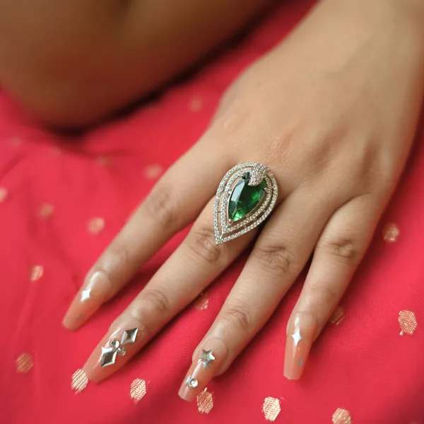 Green_Brass_Miraya_Ring_For_Women