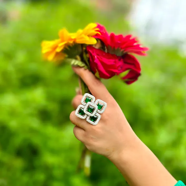 Green_Brass_Velora_Ring_For_Women