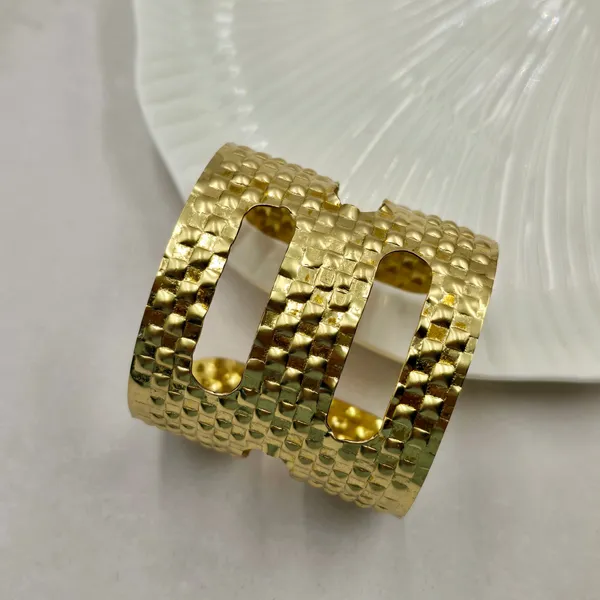 Statement_Brass_Bracelet_Adjustable_(Anti_Tarnish)