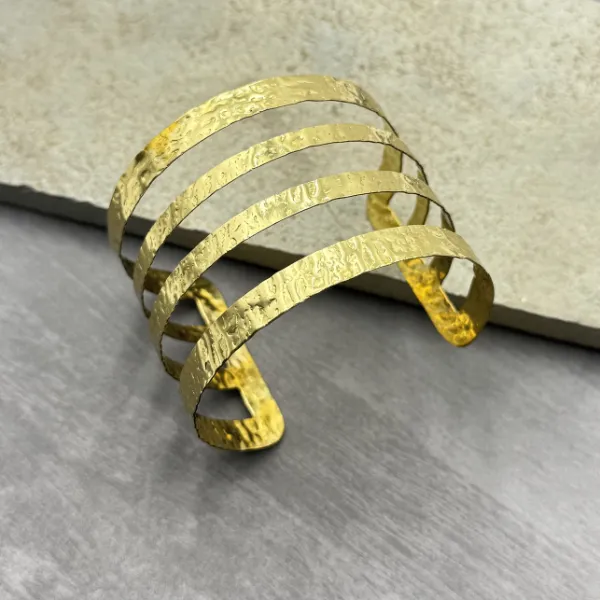 Fourfold_Brass_Bracelet_Adjustable_(Anti_Tarnish)