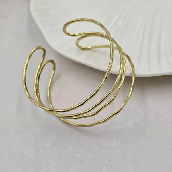 Four_Layered_Brass_Bracelet_Adjustable_(Anti_Tarnish)