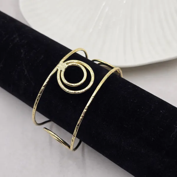 Linked_Loop_Brass_Bracelet_Adjustable_(Anti_Tarnish)