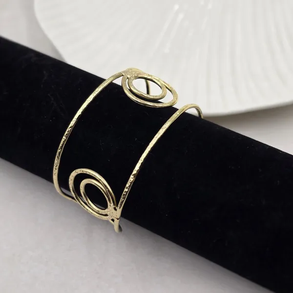 Linked_Loop_Brass_Bracelet_Adjustable_(Anti_Tarnish)