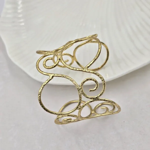 Swirl_Brass_Bracelet_Adjustable_(Anti_Tarnish)