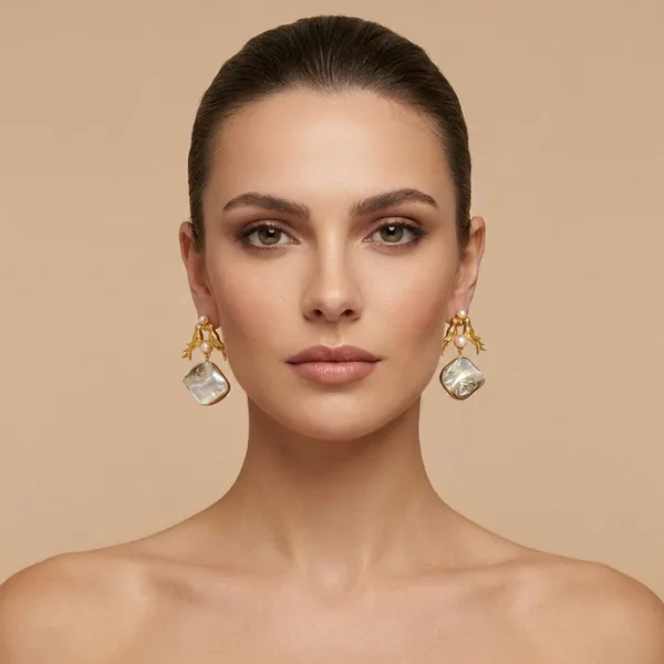 Gold_Brass_Mother_Pearl_Bird_Earrings_For_Women