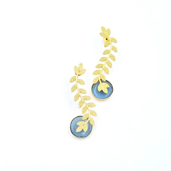 Blue_Brass_Statement_Danglers_With_Bird_For_Women