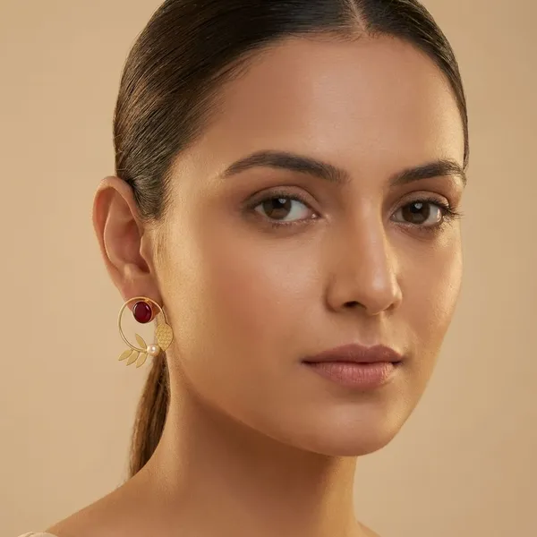 Red_Brass_Statement_Danglers_With_Bird_For_Women