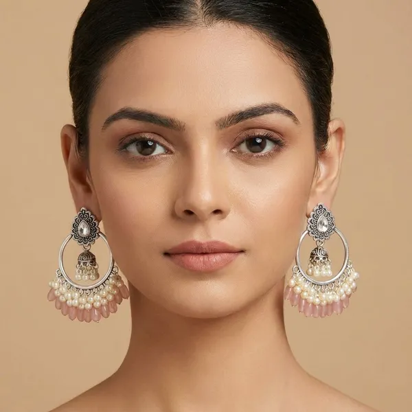 Gold_Brass_Antique_Pearl_Chandbali_For_Women