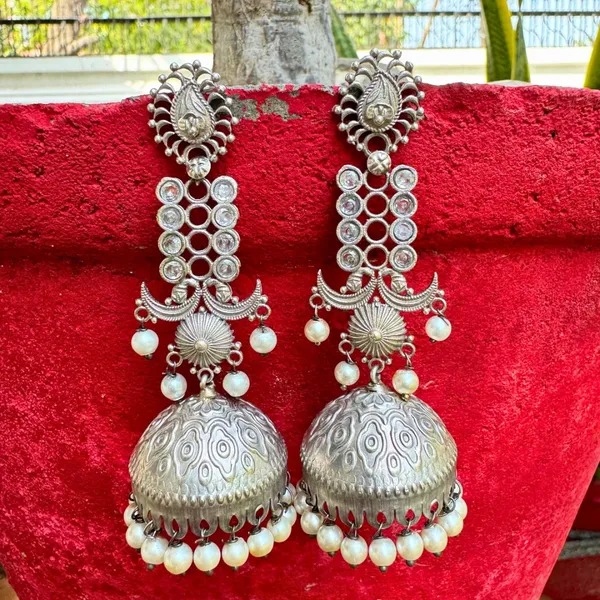 Silver_Brass_Rajkumari_Jhumka_For_Women