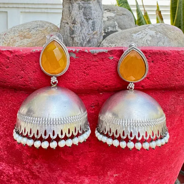 Silver_Brass_Rani_Jhumka_For_Women