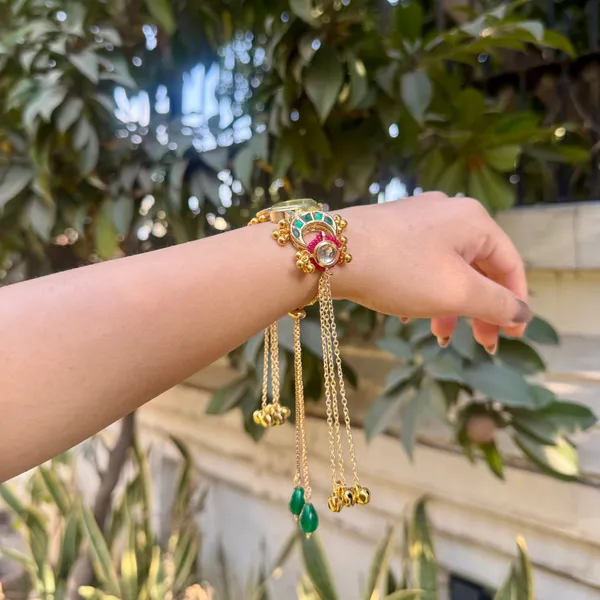 Kashmiri_Kundan_Elegant_Ethnic_Watch_For_Women