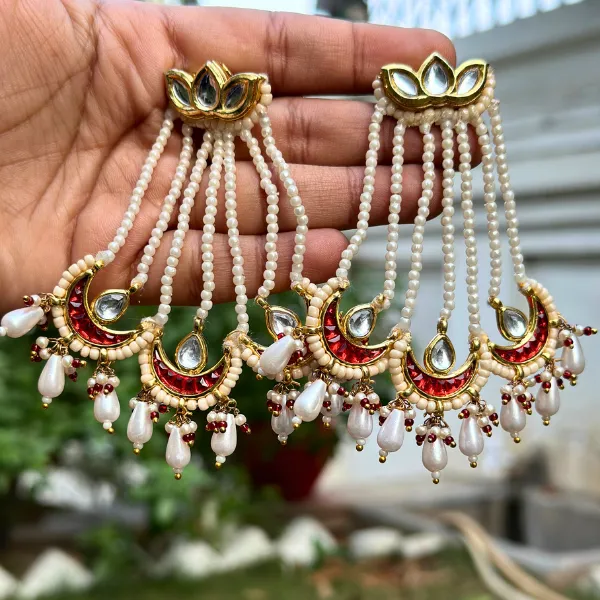 Red_Brass_Pearl_Elegance_Chandbali_Earrings_For_Women