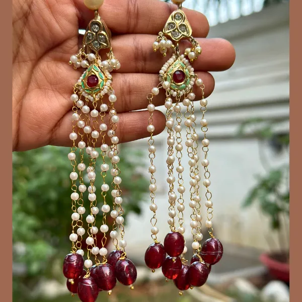 Multicolor_Brass_Royal_Affair_Earrings_For_Women