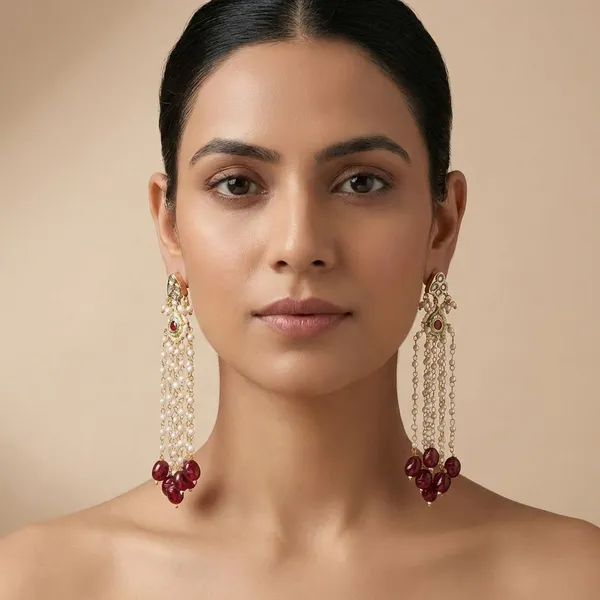 Multicolor_Brass_Royal_Affair_Earrings_For_Women