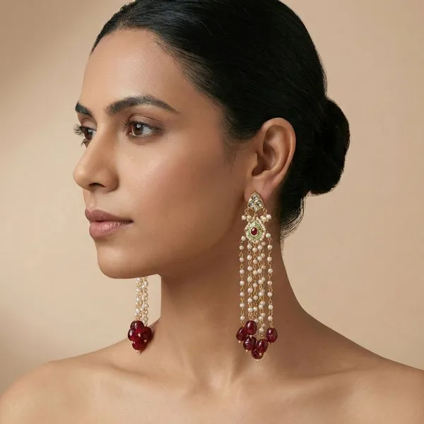 Multicolor_Brass_Royal_Affair_Earrings_For_Women