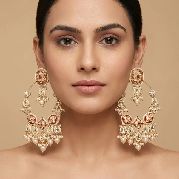 Red_Brass_Crescent_Shaped_Elegance_Chandbalis_For_Women
