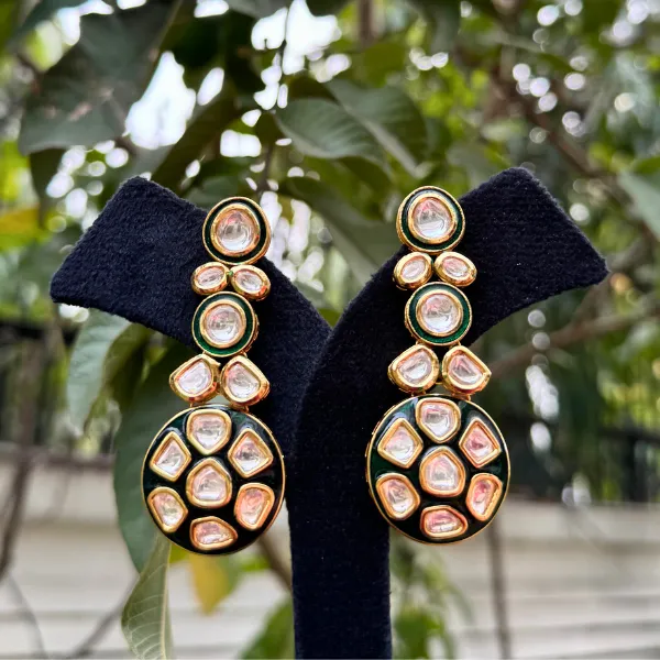 Green_Brass_Emerald_Meenakari_Kundan_Danglers_For_Women