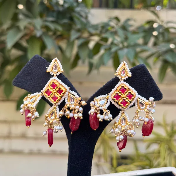 Multicolor_Brass_Ruby_Riwaayat_Earrings_For_Women