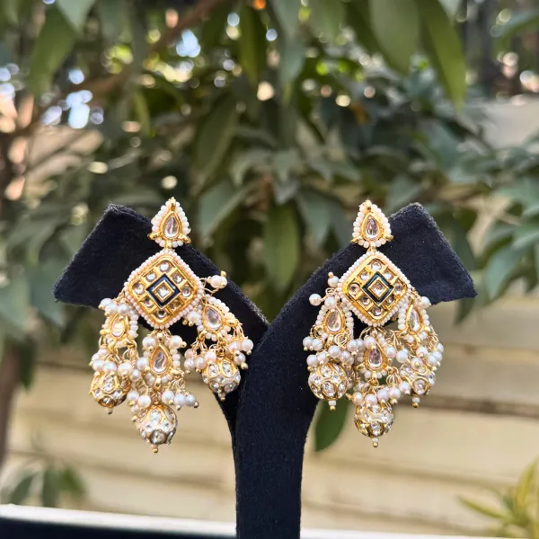 White_Brass_Riwaayat_Earrings_For_Women