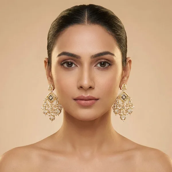 White_Brass_Riwaayat_Earrings_For_Women