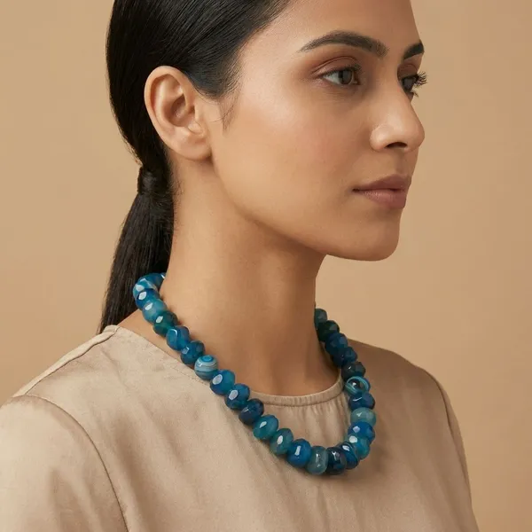 Blue_Brass_Semi_Precious_Stones_Mala_For_Women