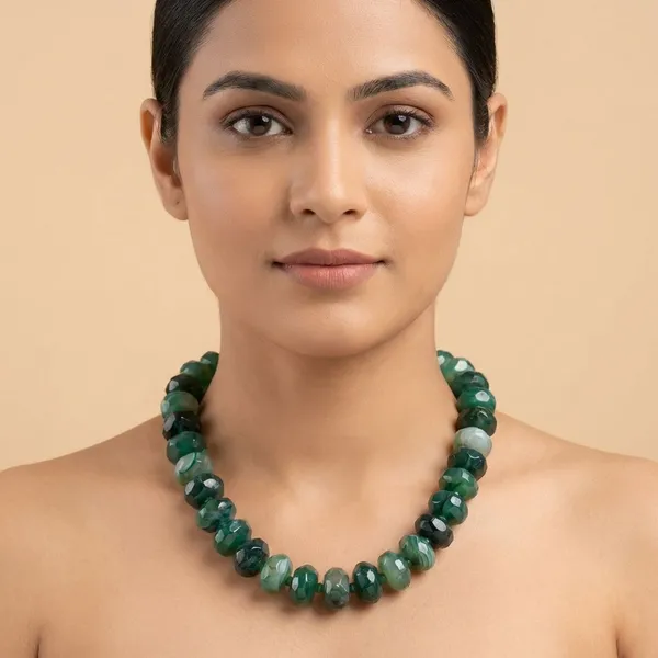 Green_Brass_Semi_Precious_Stones_Mala_For_Women