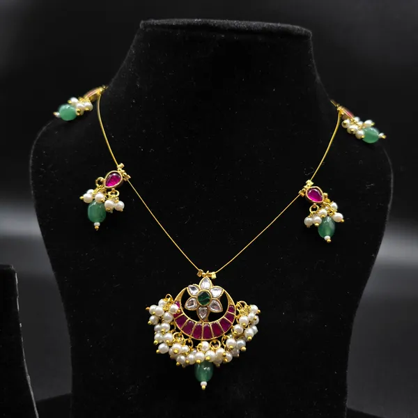 Multicolor_Brass_Meira_Necklace_For_Women