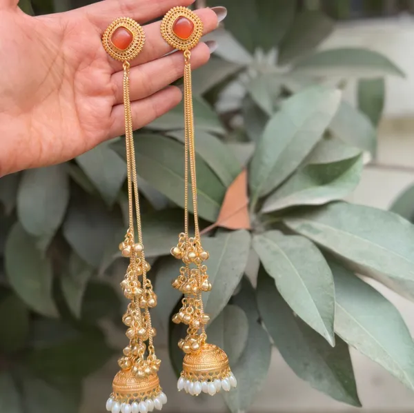 Orange_Brass_Ada_Earrings_For_Women
