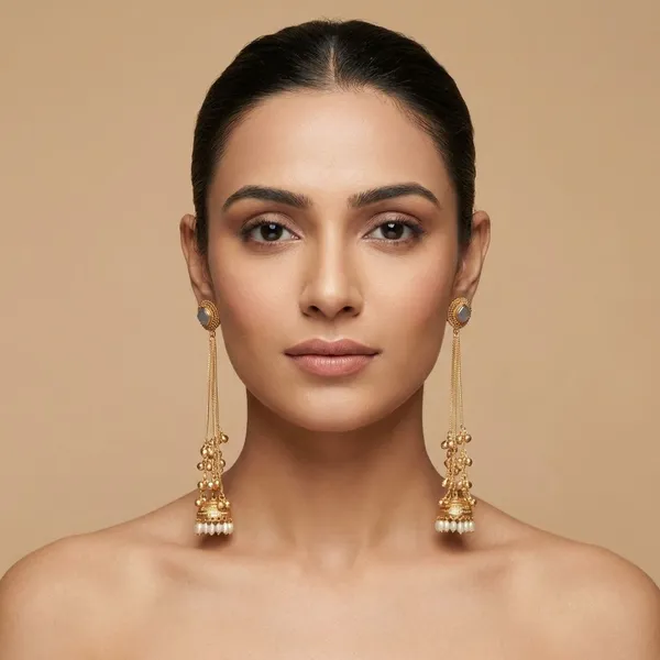 White_Brass_Ada_Earrings_For_Women
