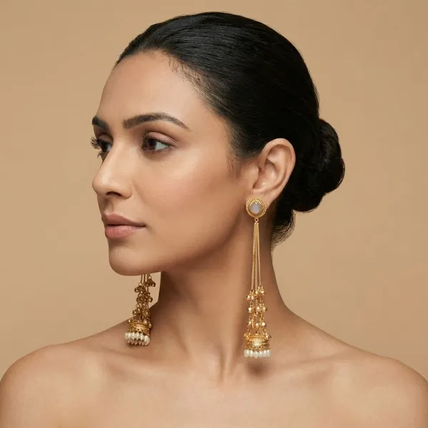 White_Brass_Ada_Earrings_For_Women