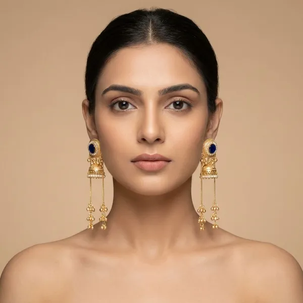 Blue_Brass_Zoon_Jhumka_For_Women