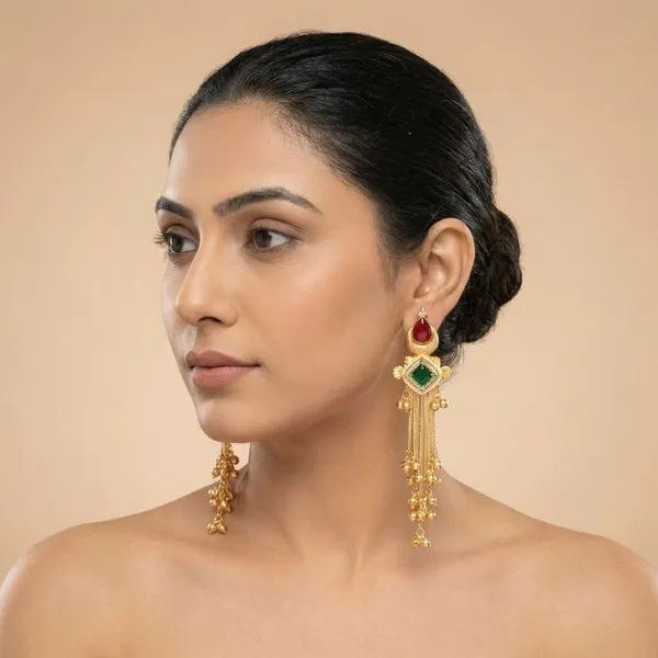 Green_Brass_Mehra_Earrings_For_Women