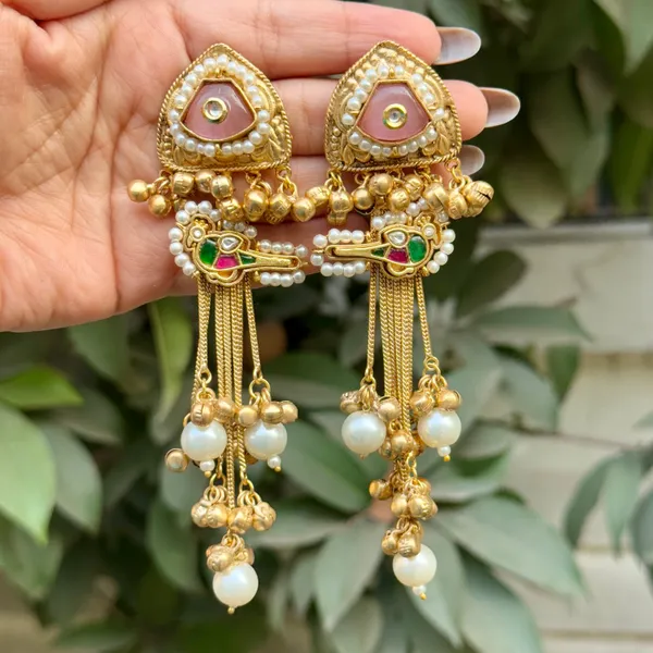 Pink_Brass_Eira_Earrings_For_Women