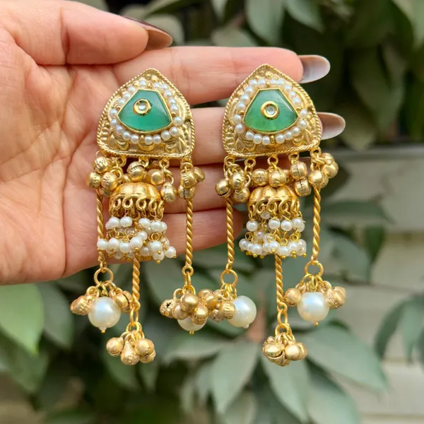 Blue_Brass_Aavi_Jhumka_For_Women