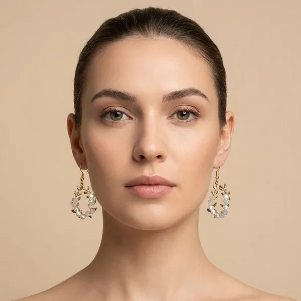 Gold_Brass_Quirky_Leaf_Drops_For_Women