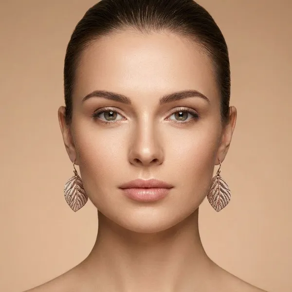 Gold_Brass_Golden_Leaf_Drops_For_Women