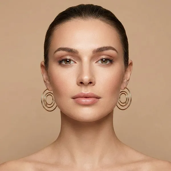 Gold_Brass_Twirl_Hoops_For_Women