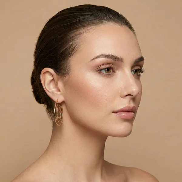 Gold_Brass_Twirl_Hoops_For_Women