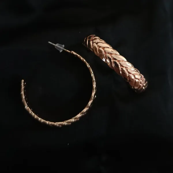 Gold_Brass_Rose_Gold_Hoops_For_Women